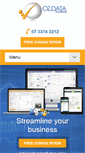 Mobile Screenshot of ozdatasolutions.com